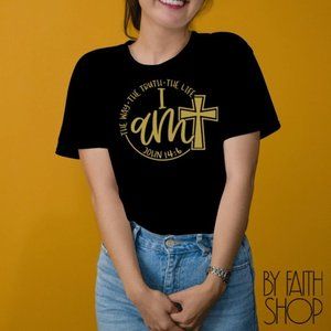 I am the way Unisex T-shirt Faith based Graphic